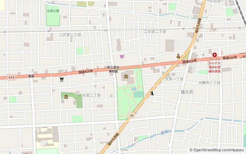 Fukui Prefectural Museum of Cultural History location map