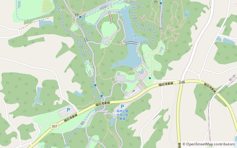 Musashi Kyūryō National Government Park location map
