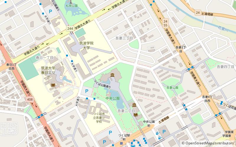 Tsukubaekisuposenta location map