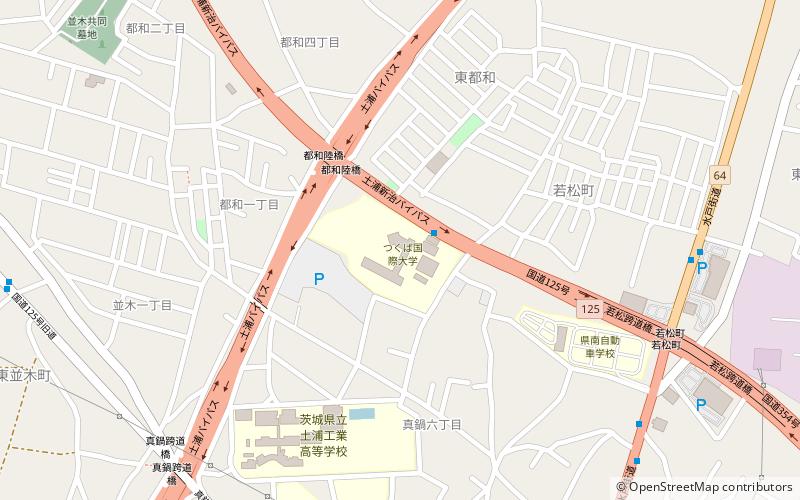 Tsukuba International University location map