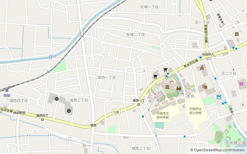 oshi tosho gu gyoda location map
