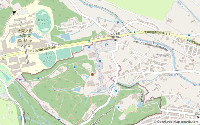 Saitama Children's Zoo location map