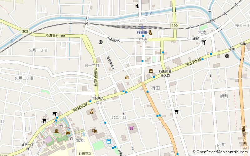zu daitokurashino bo wu guan gyoda location map