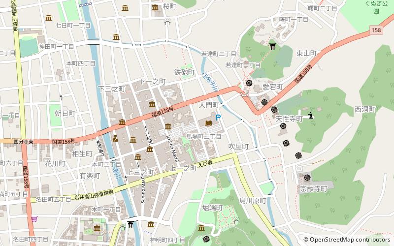 Gao shan shi tu shu guan location map