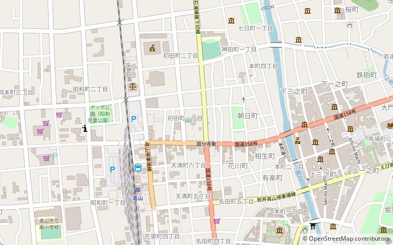 Hida Kokubun-ji location map