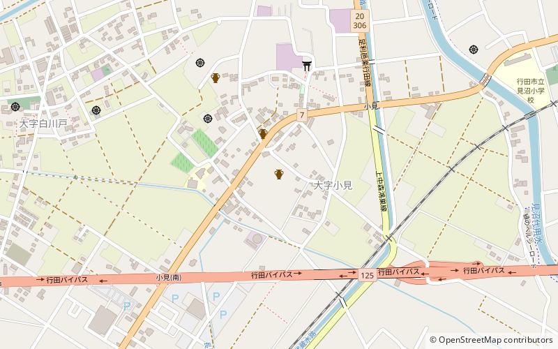 Omishinkanji Kofun location map