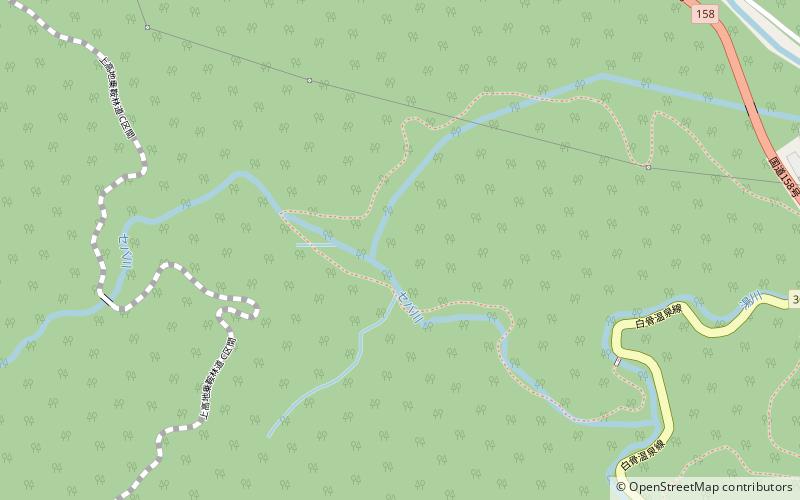 sebadani dam park narodowy chubu sangaku location map