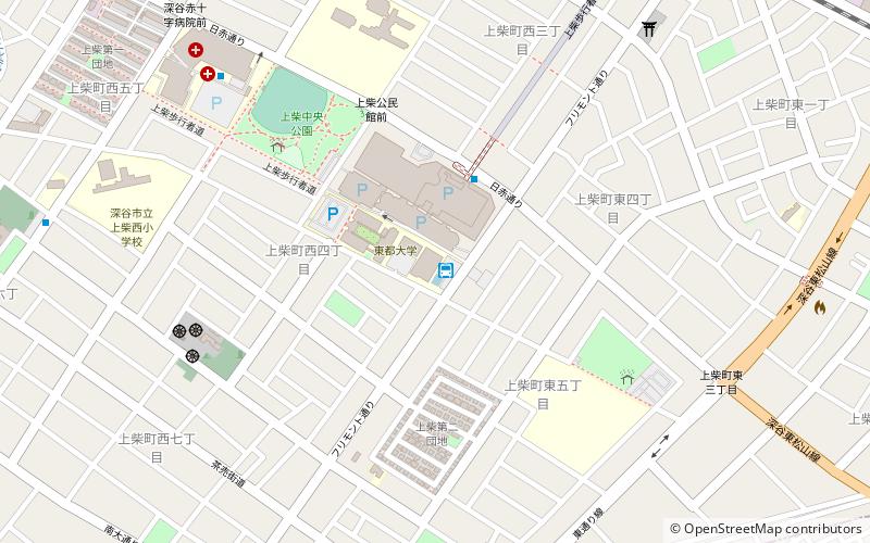 Tohto University location map