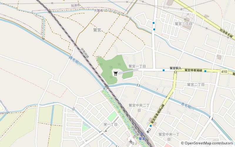 Washinomiya Shrine location map