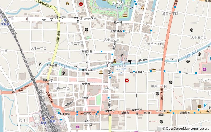 qian sui qiao matsumoto location map