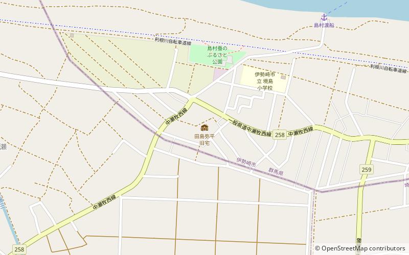 tajima yahei sericulture farm honjo location map