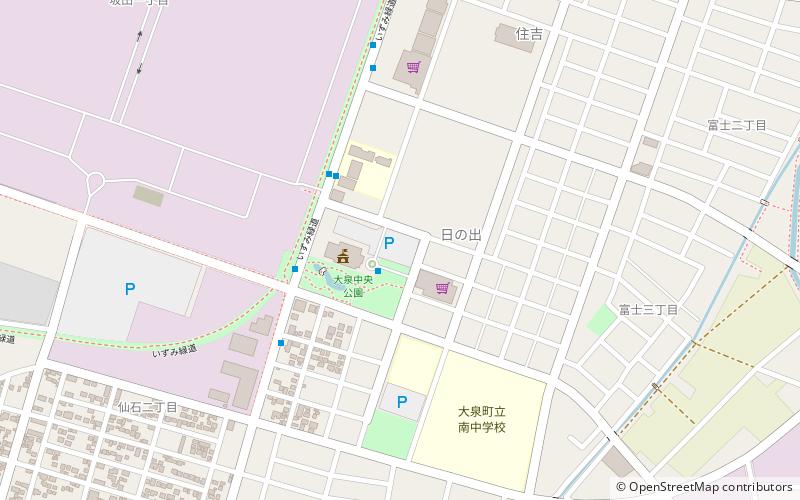 Ōizumi location map