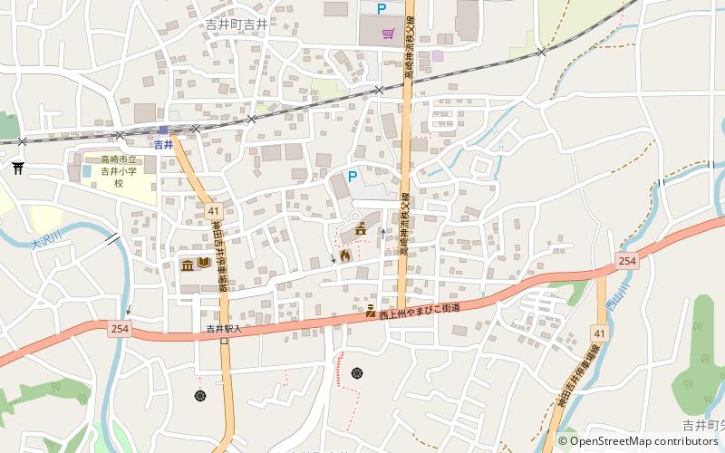 yoshii takasaki location map