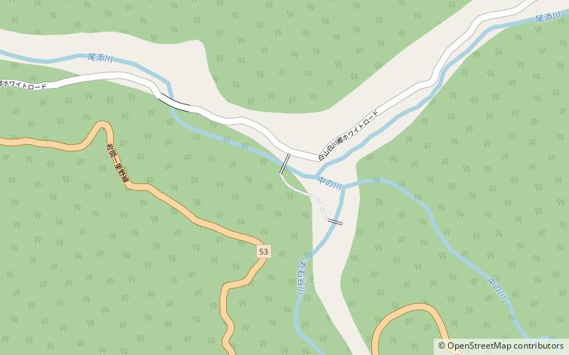 Oguchi Dam location map