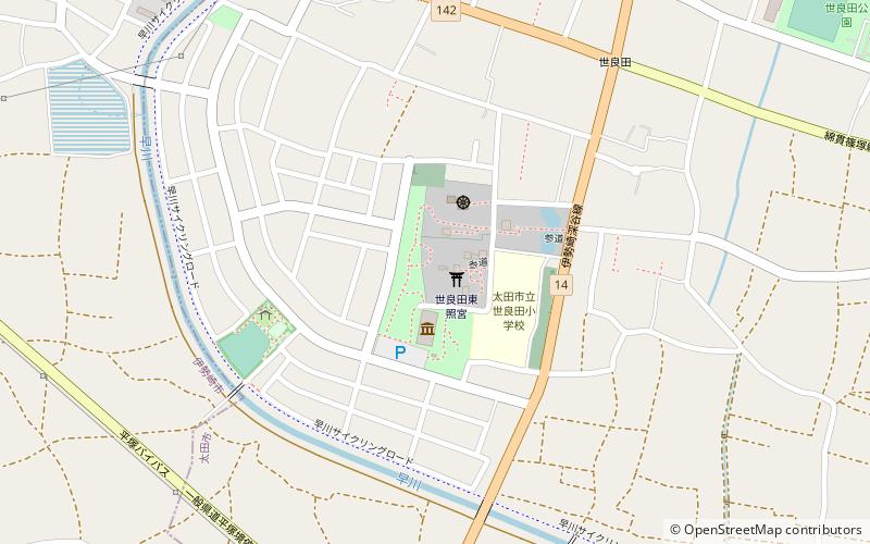 Serada Tōshō-gū location map