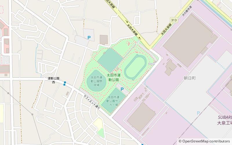 Ota Stadium location map