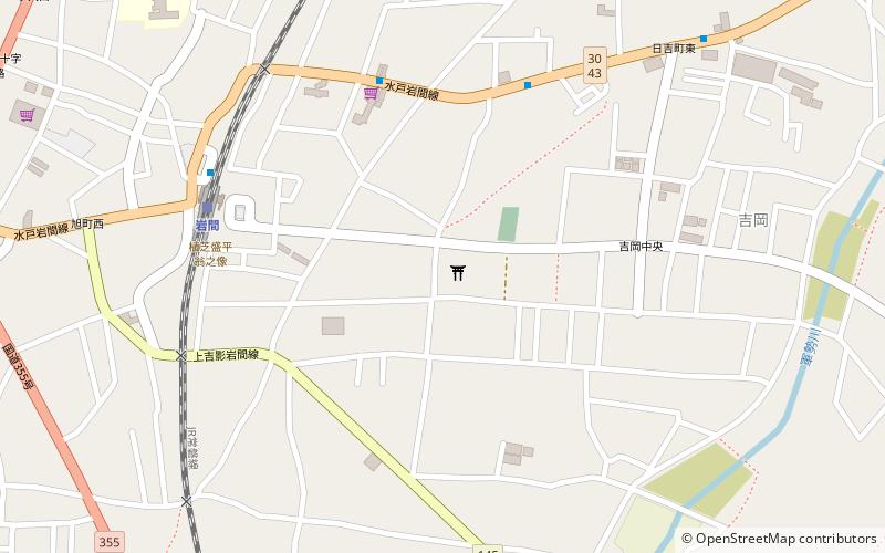 Iwama dojo location map