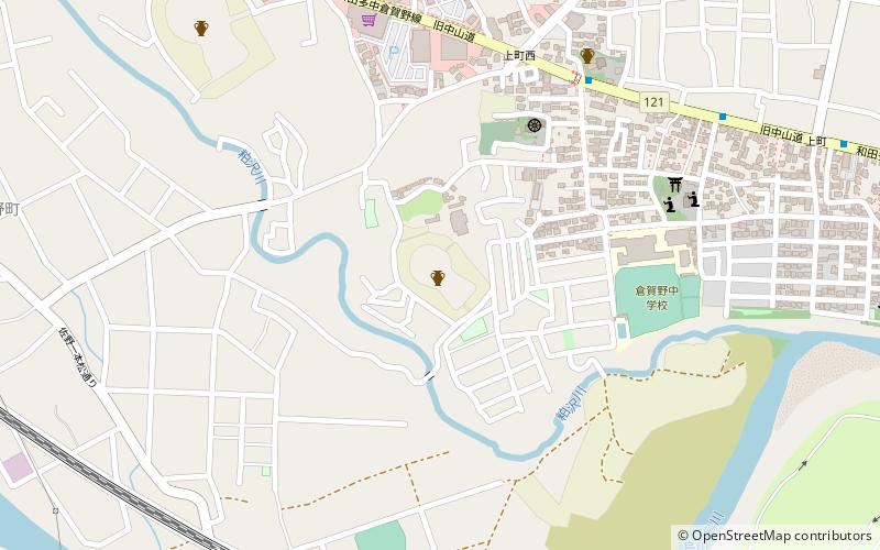 Ōtsurumaki Kofun location map