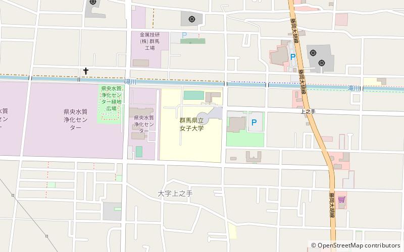 Université préfectorale pour femmes de Gunma location map