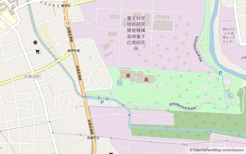 Musée d'art moderne de Gunma location map
