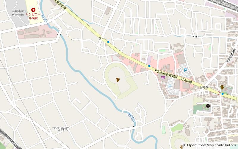 Sengenyama Kofun location map