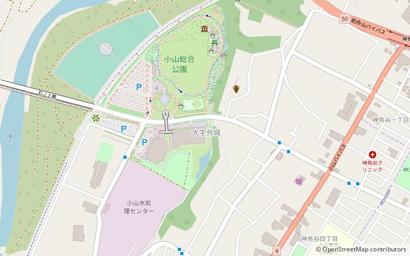 Tochigi Prefectural South Gymnasium location map