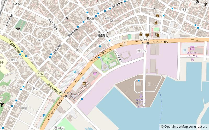 Oarai Marine Tower location map