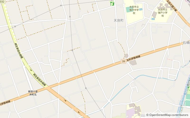 Nitta Gunchō ruins location map