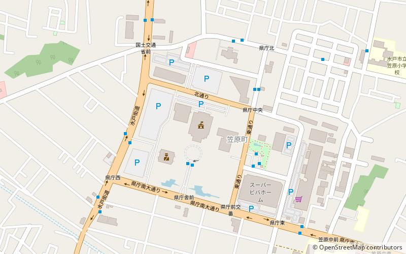 Ibaraki Prefectural Government Building location map