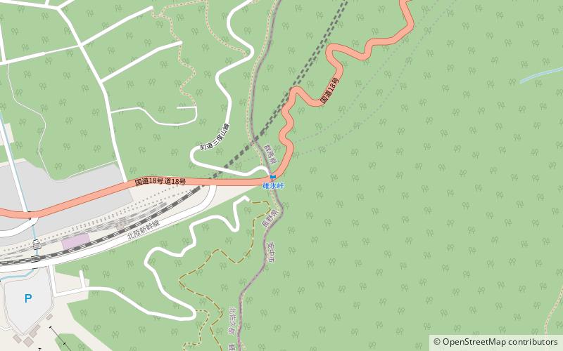 Col d'Usui location map