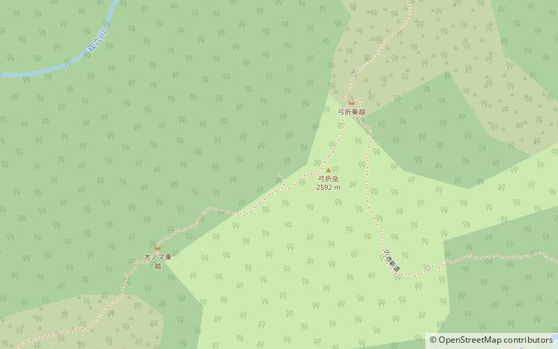 Mount Yumiori location map