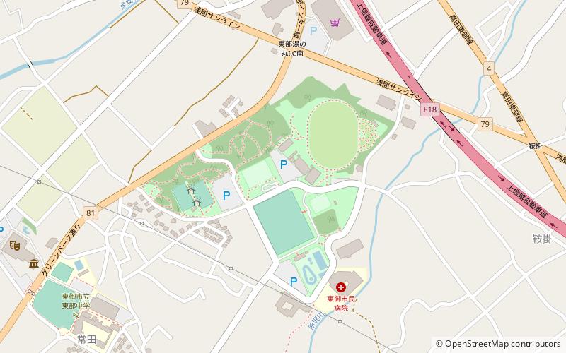 Tōmi Chūō Park location map