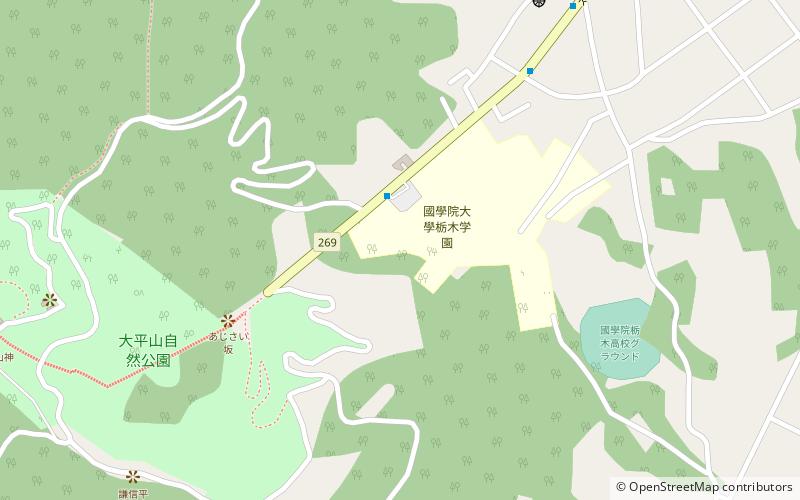 kokugakuin tochigi junior college location map