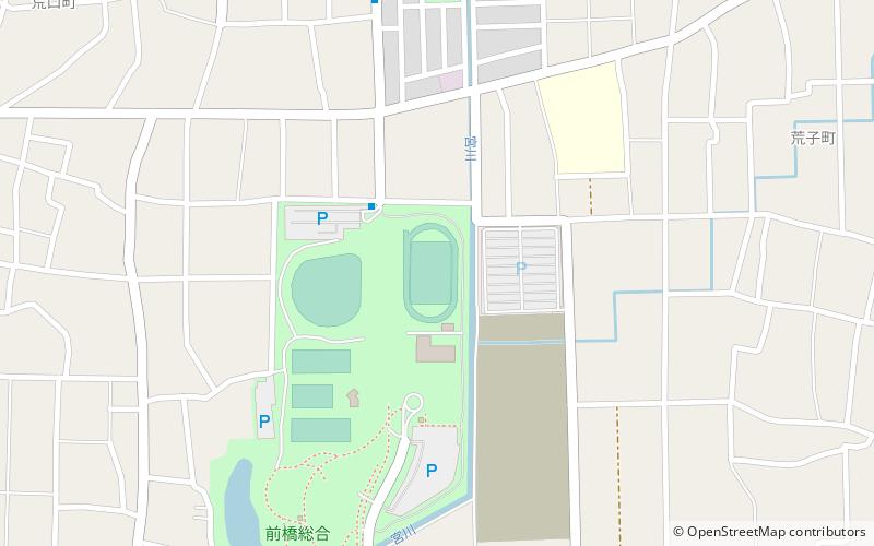 maebashi athletic stadium location map