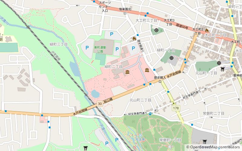 Ibaraki Prefectural Museum of History location map
