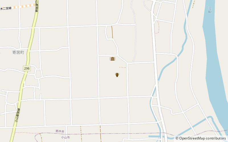 Shimotsuke Provincial Capital location map