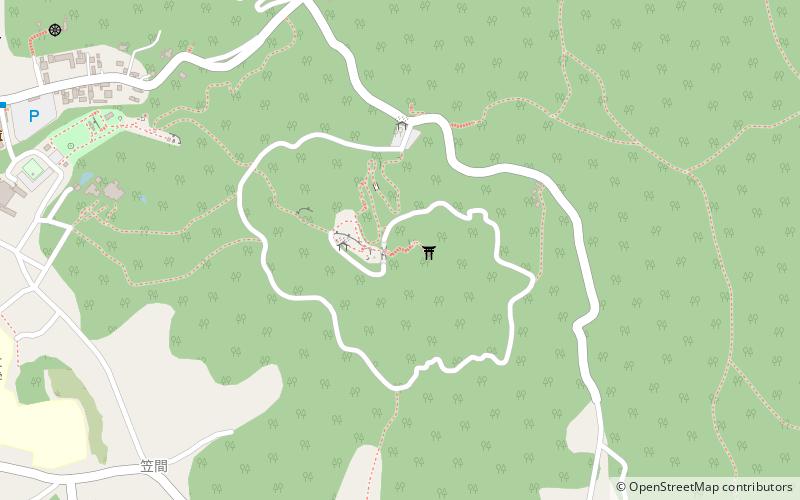 Burg Kasama location map