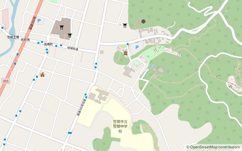 Kasama Nichidō Museum of Art location map