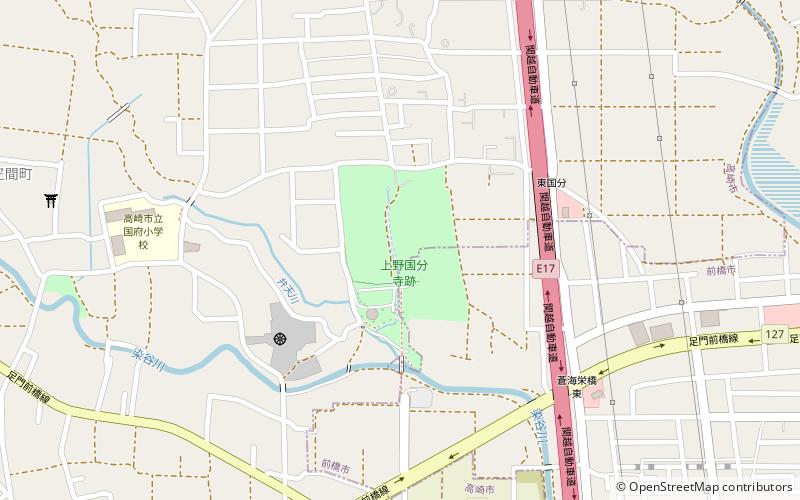 Kōzuke Kokubun-ji location map