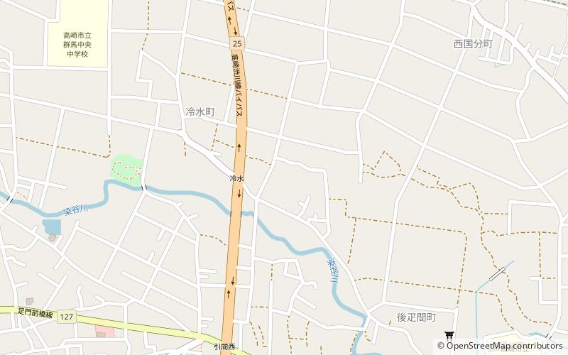 kitayatsu site maebashi location map