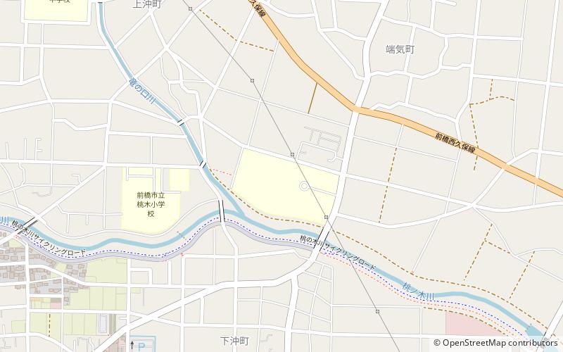 Gunma Prefectural College of Health Sciences location map