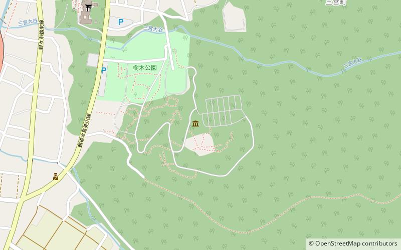 ishikawa forest experiment station location map