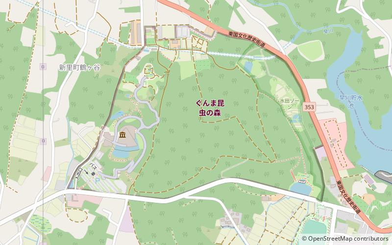 Gunma Insect World location map