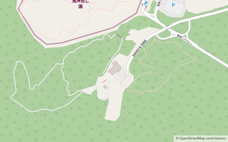 Asama Volcano Museum location map