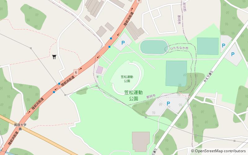 Kasamatsu Stadium location map