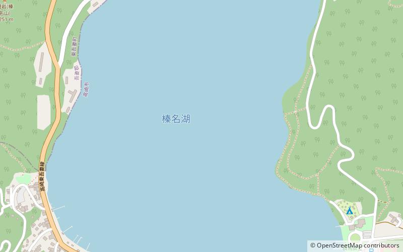 Lake Haruna location map