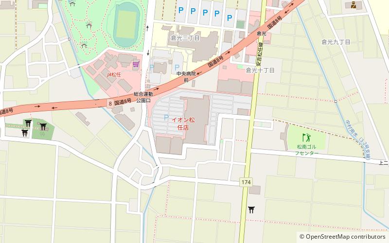 ion song ren dian hakusan location map