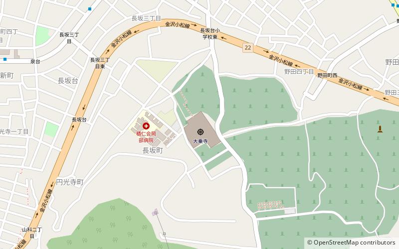 Daijōji Temple location map