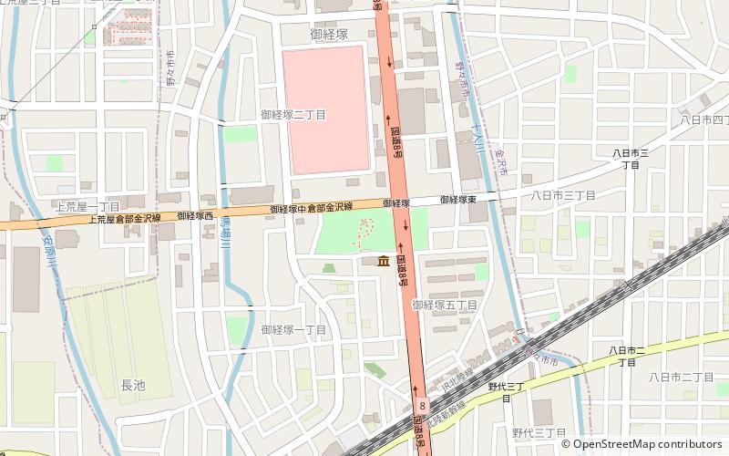 Okyōzuka Site location map