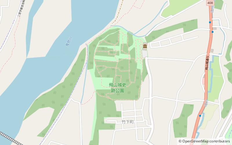 Tobiyama Castle location map